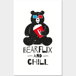 Bearflix and Chill Posters and Art